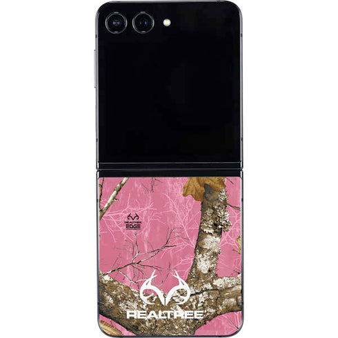 RealTree Edge Pink Camo Galaxy Z Flip5 5G Skin