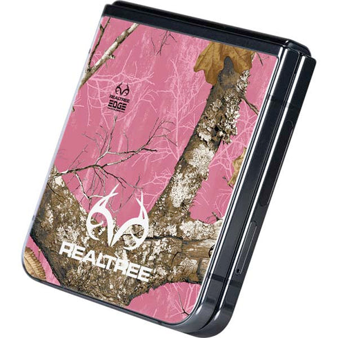 RealTree Edge Pink Camo Galaxy Z Flip5 5G Skin