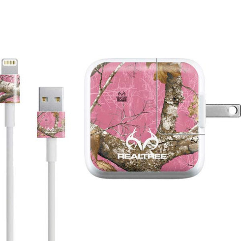 RealTree Edge Pink Camo iPad Charger (10W USB) Skin