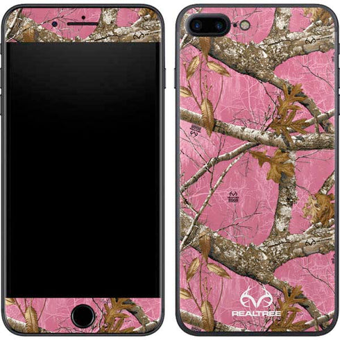 RealTree Edge Pink Camo iPhone 8 Plus Skin