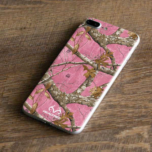 RealTree Edge Pink Camo iPhone 8 Plus Skin