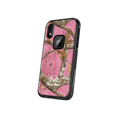 RealTree Edge Pink Camo LifeProof Fre iPhone Skin