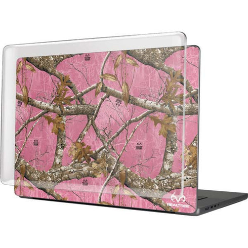 RealTree Edge Pink Camo MacBook Pro 16in (2021-25) Case plus Skin