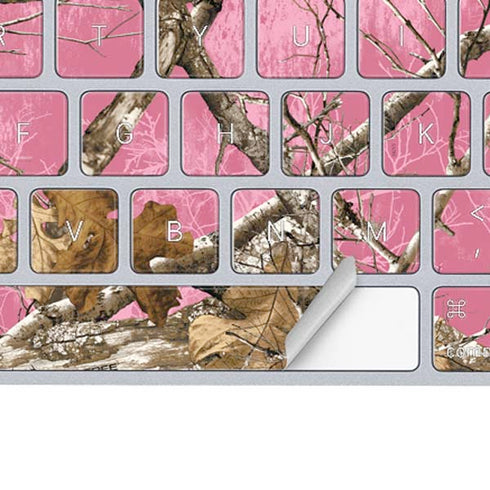 RealTree Edge Pink Camo Magic Keyboard Skin