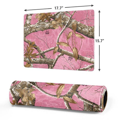 RealTree Edge Pink Camo Gaming Mouse Pad