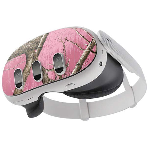 RealTree Edge Pink Camo Meta Quest 3 Skin