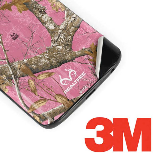 RealTree Edge Pink Camo Moto G6 Skin