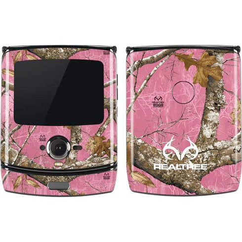 RealTree Edge Pink Camo Motorola RAZR Skin
