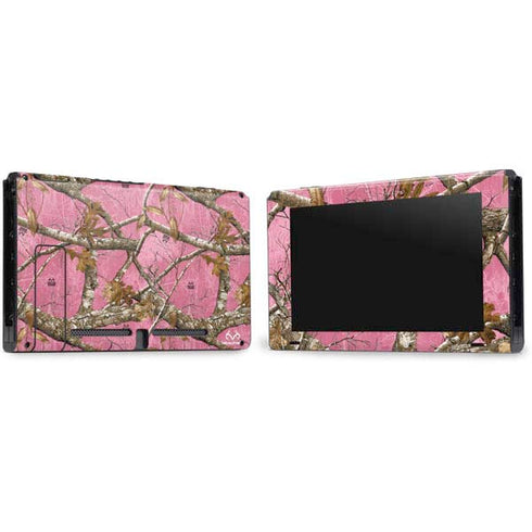 RealTree Edge Pink Camo Nintendo Switch Bundle Skin