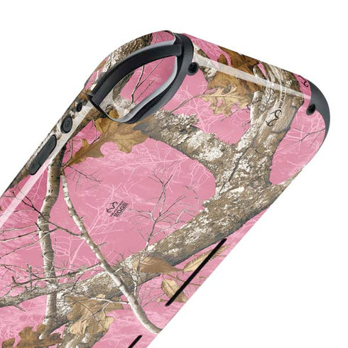 RealTree Edge Pink Camo Nintendo Switch Lite Skin