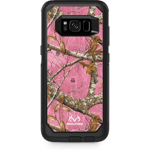 RealTree Edge Pink Camo Otterbox Commuter Galaxy Skin