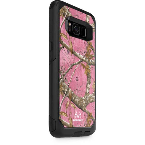 RealTree Edge Pink Camo Otterbox Commuter Galaxy Skin