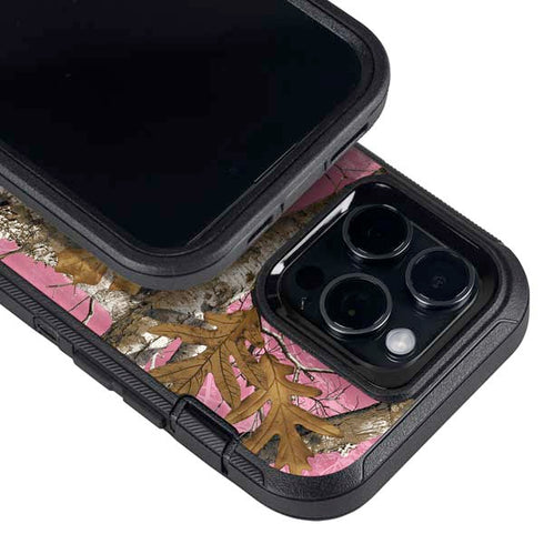 RealTree Edge Pink Camo Otterbox Defender iPhone Skin