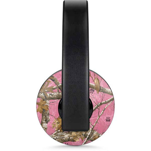 RealTree Edge Pink Camo PlayStation 4 Gold Wireless Headset Skin