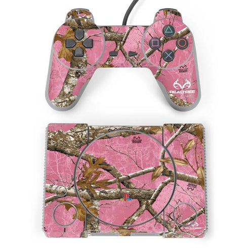 RealTree Edge Pink Camo PlayStation Classic Bundle Skin