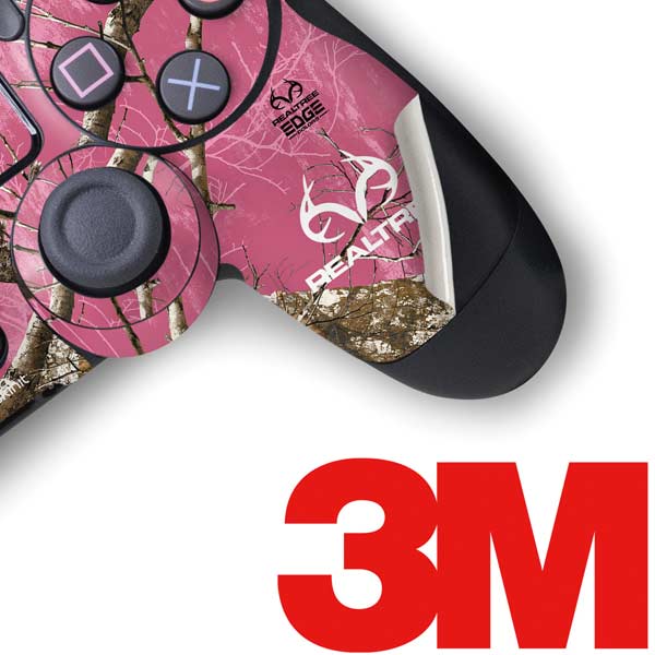 RealTree Edge Pink Camo PS4 Pro Slim Controller Skin
