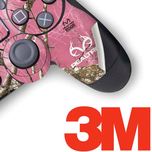 RealTree Edge Pink Camo PS4 Pro/Slim Controller Skin