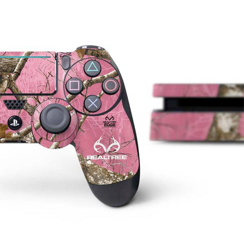 RealTree Edge Pink Camo PS4 Slim Bundle Skin