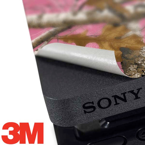 RealTree Edge Pink Camo PS4 Slim Skin