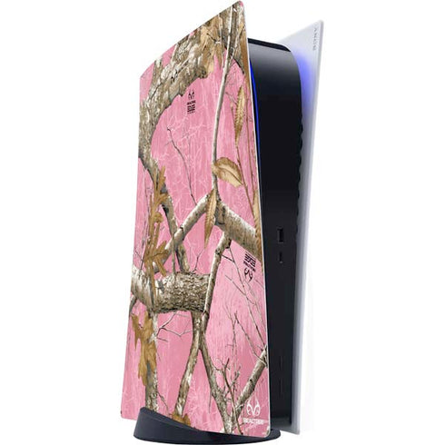 RealTree Edge Pink Camo PS5 Digital Edition Console Skin