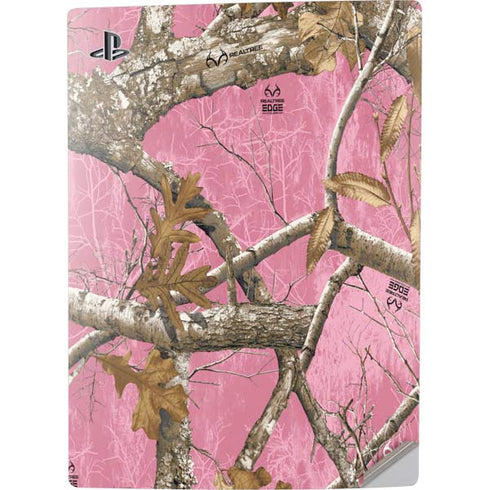 RealTree Edge Pink Camo PS5 Digital Edition Console Skin