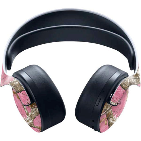 RealTree Edge Pink Camo PULSE 3D Wireless Headset for PS5 Skin
