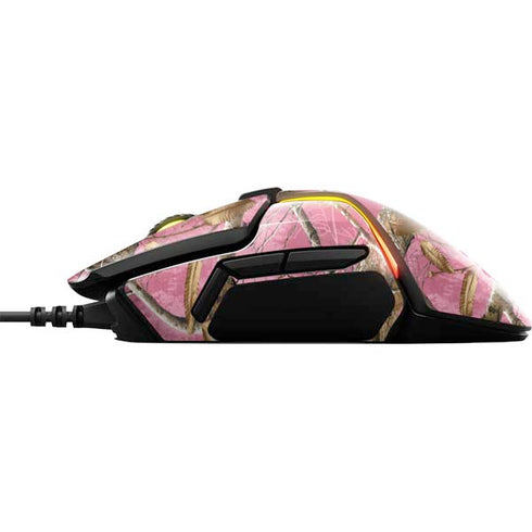RealTree Edge Pink Camo SteelSeries Rival 600 Gaming Mouse Skin