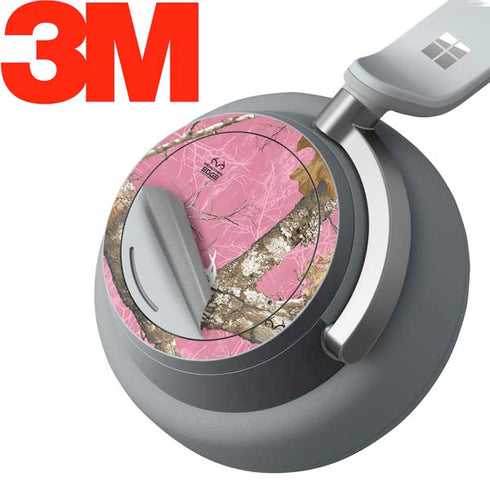 RealTree Edge Pink Camo Surface Headphones Skin