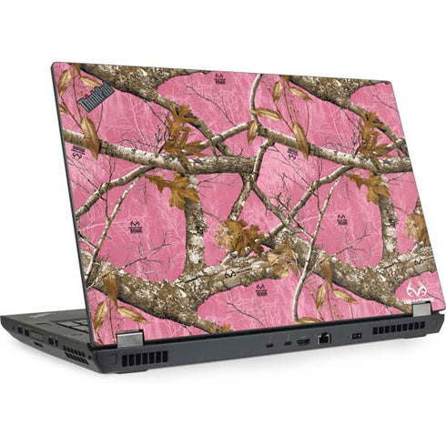 RealTree Edge Pink Camo Lenovo ThinkPad Skin