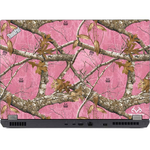 RealTree Edge Pink Camo Lenovo ThinkPad Skin