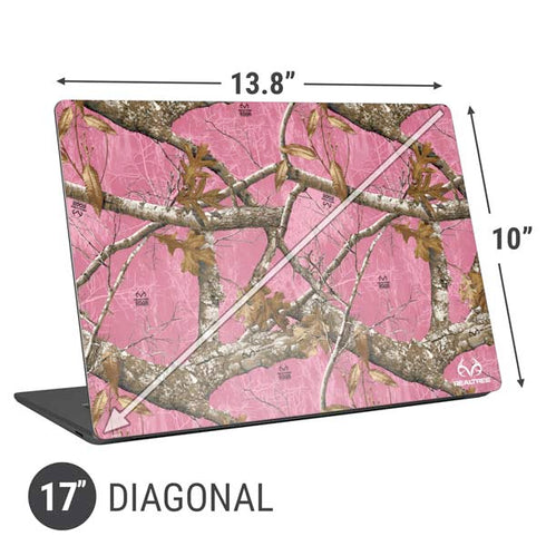 RealTree Edge Pink Camo Universal Laptop 17in (13.8 x 10in) Skin
