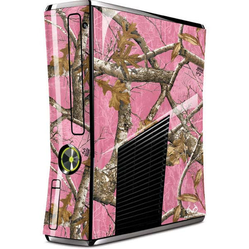 RealTree Edge Pink Camo Xbox 360 Slim (2010) Skin
