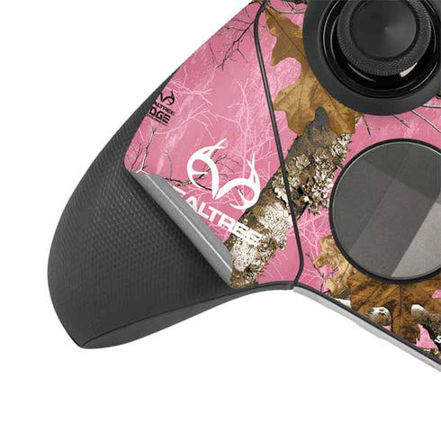 RealTree Edge Pink Camo Xbox Elite Wireless Controller Series 2 Skin