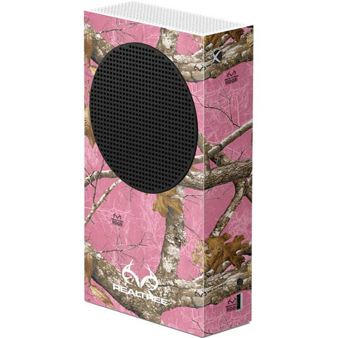 RealTree Edge Pink Camo Xbox Series S Console Skin