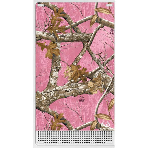 RealTree Edge Pink Camo Xbox Series S Console Skin