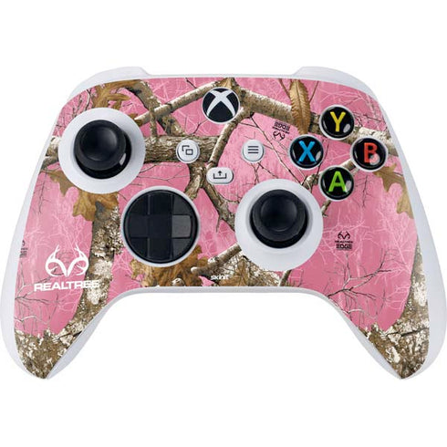 RealTree Edge Pink Camo Xbox Series S Controller Skin