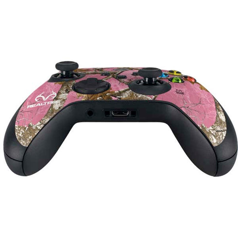 RealTree Edge Pink Camo Xbox Series X Controller Skin