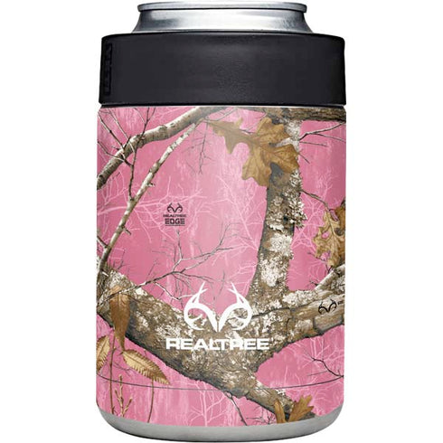 RealTree Edge Pink Camo Yeti Colster Can Insulator Skin