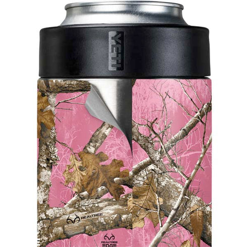 RealTree Edge Pink Camo Yeti Colster Can Insulator Skin