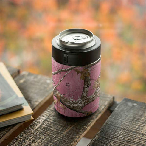 RealTree Edge Pink Camo Yeti Colster Can Insulator Skin