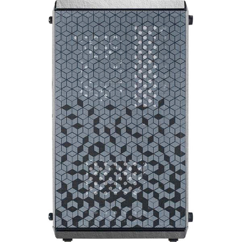 NHL Edmonton Oilers Black Text Cooler Master MasterBox Q300L Mini Tower Skin