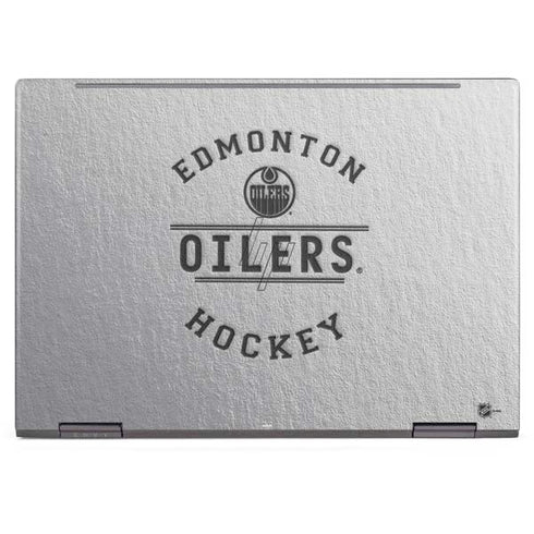 NHL Edmonton Oilers Black Text HP Envy Skin