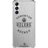 NHL Edmonton Oilers Black Text Galaxy A14 5G Clear Case