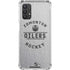 NHL Edmonton Oilers Black Text Galaxy A32 5G Clear Case