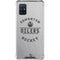 NHL Edmonton Oilers Black Text Galaxy A51 5G Clear Case