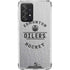 NHL Edmonton Oilers Black Text Galaxy A52 5G Clear Case