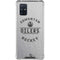 NHL Edmonton Oilers Black Text Galaxy A71 5G Clear Case