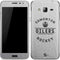 NHL Edmonton Oilers Black Text Galaxy J3 Skin