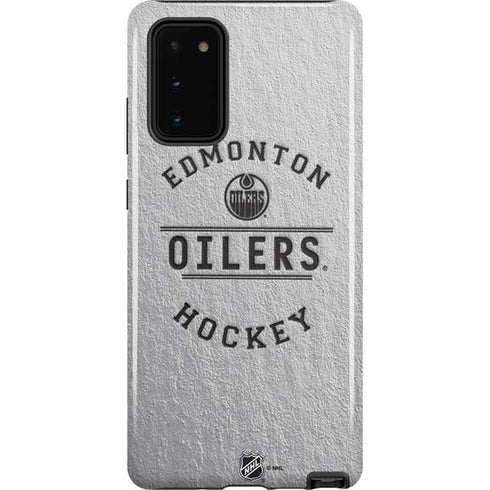 NHL Edmonton Oilers Black Text Galaxy Note20 5G Pro Case