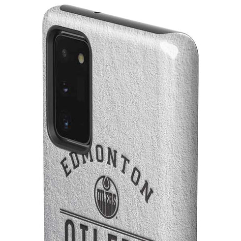 NHL Edmonton Oilers Black Text Galaxy Note20 5G Pro Case